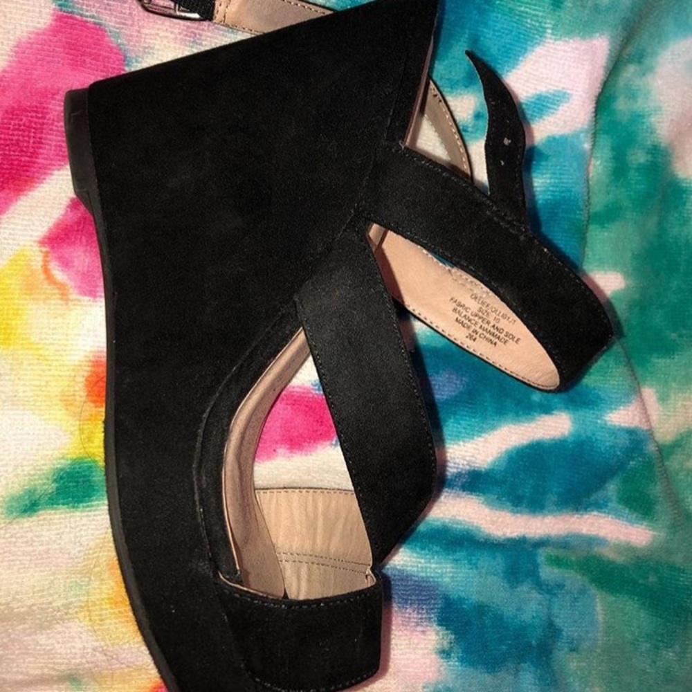madden girl black heels